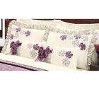 Kit Colcha Casal Queen 05 Peças Doce Lar Roxo - Bernadete Casa