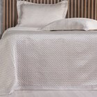 Kit Colcha Casal Satinatta Cetim Toque Pele De Pessego 220x24