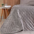 Kit Colcha Casal Sensatti 3d Embossed 220x240cm Cashmere