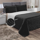 Kit Colcha Cobre Leito 3pçs Roma Dupla Face Casal Queen Casen