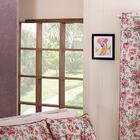 Kit Colcha Cobre Leito Tecido Misto Com Cortina 04 Peças Quee