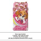 Kit Colcha Dupla Face Solteiro Lepper Bouti Patrulha Canina 2