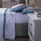 Kit Colcha Fanari Essential Dupla Face Com Lençol Queen 7 Peç