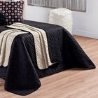 Kit Colcha Golden Love Dupla Face Com Almofadas Solteiro 6 Pe