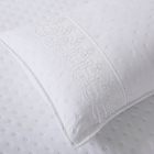 Kit Colcha King 300 Fios Lese Bordado Inglês 3 Peças Cor:neve