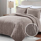 Kit Colcha King 3 Peças Veludo Le Mans