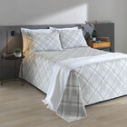 Kit Colcha King Am-1558 Estampado Com 3 Peças  Madras