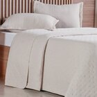 Kit Colcha King Miraggio New Soft 260x280cm Amendoa