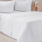 Kit Colcha King Santorini New  260x280cm Branco