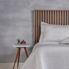 Kit Colcha King Satinatta Cetim Toque Pele De Pessego 260x280