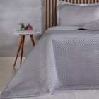 Kit Colcha King Satinatta Cetim Toque Pele De Pessego 260x280