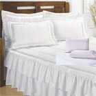 Kit Colcha Lese Noiva Casal Queen Com Jogo Lençol 11 Peças Pr