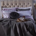 Kit Colcha Queen 07 Peças Dupla Face Com Almofadas Atrina Dou