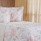 Kit Colcha Queen 200 Fios Estampada New 100% Algodão 240x260c