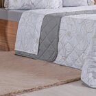 Kit Colcha Queen 200 Fios Estampada New 100% Algodão 240x260c