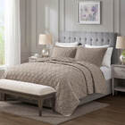 Kit Colcha Queen 3 Peças Veludo Cotelê bristol