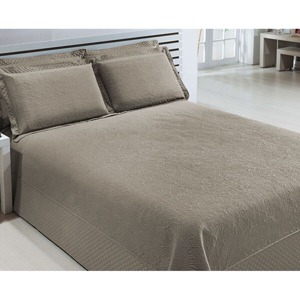 Kit Colcha Queen Belle Bilbao - Andreza Kaki