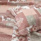 Kit Colcha Queen Bouti Cobre Leito Estampado 3 Pçs Scrapbook