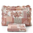 Kit Colcha Queen Bouti Cobre Leito Estampado 3 Pçs Scrapbook