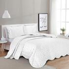 Kit Colcha Queen Camesa Satin 3 Peças Matelassê