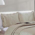 Kit Colcha Queen Camesa Satin 3 Peças Matelassê