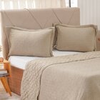 Kit Colcha Queen Santorini New 240x260cm Linho