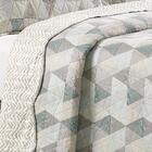 Kit Colcha Solteiro Bouti Cobre Leito Estampado 2 Pçs Egito