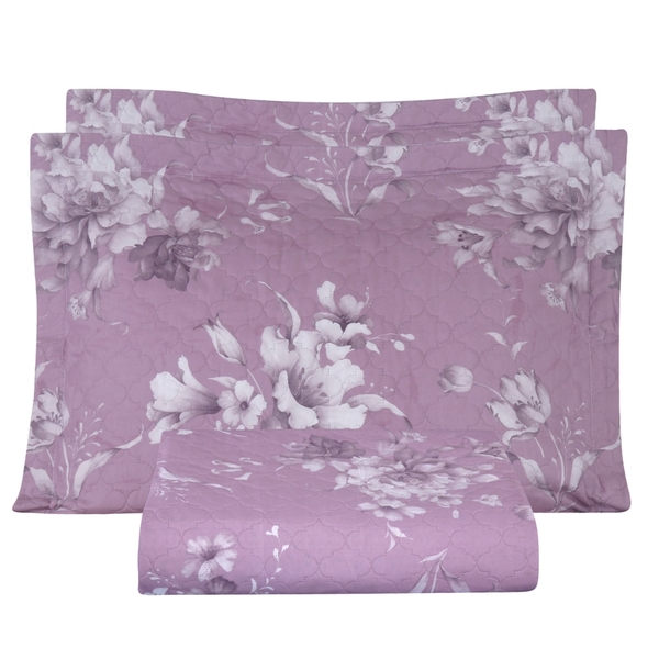 Kit Colcha Solteiro Bouti Cobre Leito Estampado 2 Peças Cor:j