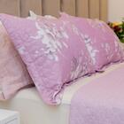 Kit Colcha Solteiro Bouti Cobre Leito Estampado 2 Peças Cor:j