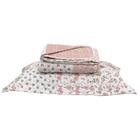 Kit Colcha Solteiro Bouti Cobre Leito Estampado 2 Peças Cor:p