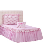 Kit Colcha Solteiro Infantil Princesa Rosa 03 Peças [f101]