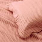 Kit Colcha Solteiro Liso Bouti Cobre Leito 2 Peças Coral