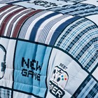 Kit Colcha Youth Solteiro Infantil Acolchoada 200 Fios C/ Alm