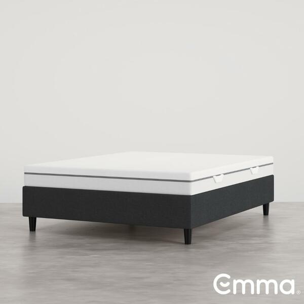 Kit Colchão + Cama Box Emma Duo Queen (158x198cm)