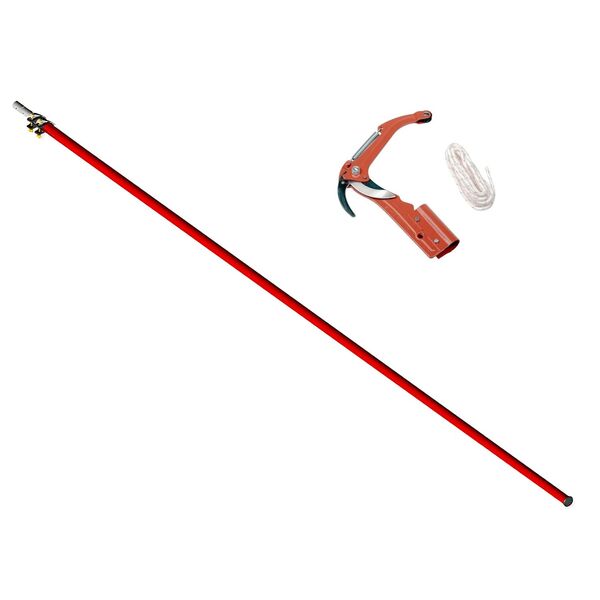 Kit Coleta De Sementes Com Tesoura Bahco P34-27a, Cabo Duralu