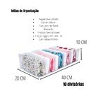 Kit Colméia Organizadora de Gaveta Baby Clean 2PP 5P 3M