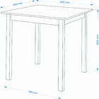 Kit Colore Mesa Com 4 Cadeiras Infantil Branca