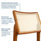 Kit Com 02 Cadeiras Madeira Maciça Estela Cabecasa Madeiraori