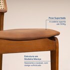 Kit Com 02 Cadeiras Madeira Maciça Estela Cabecasa Madeiraori