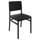 Kit Com 02 Cadeiras Para Sala De Jantar Madri Preto