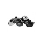 Kit Com 04 Panelas Em Alumínio Fundido Eb-9180 - Edenberg