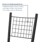 Kit Com 06 Cadeiras Bella 90cm X 48cm X 37cm Preto