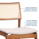 Kit Com 08 Cadeiras Madeira Maciça Estela Cabecasa Madeiraori