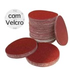 Kit Com 100 Discos De Lixa Com Velcro 115 Mm