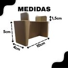 Kit Com 100 Pés De Roupeiros Armários Plástico Ivy Amêndoa Ca