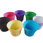 Kit Com 100 Un De Mini-vaso Suculenta N9- 200ml Várias Cores