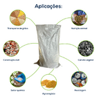 Kit Com 100 Un Saco Convencional Costurado Boca Aberta Branco