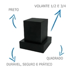 Kit Com 10 Acabamento Quadrado Registro 1/2 E 3/4 Volante C-8