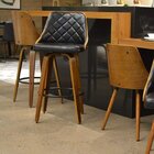 Kit Com 10 Banquetas Para Cozinha Milão Preto