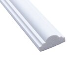 Kit Com 10 Barras Rodameio De Poliestireno 4,1cm X 20mm Liso